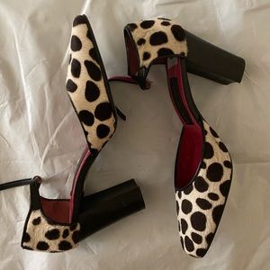 Classiques Entier Animal Print Leather Heels